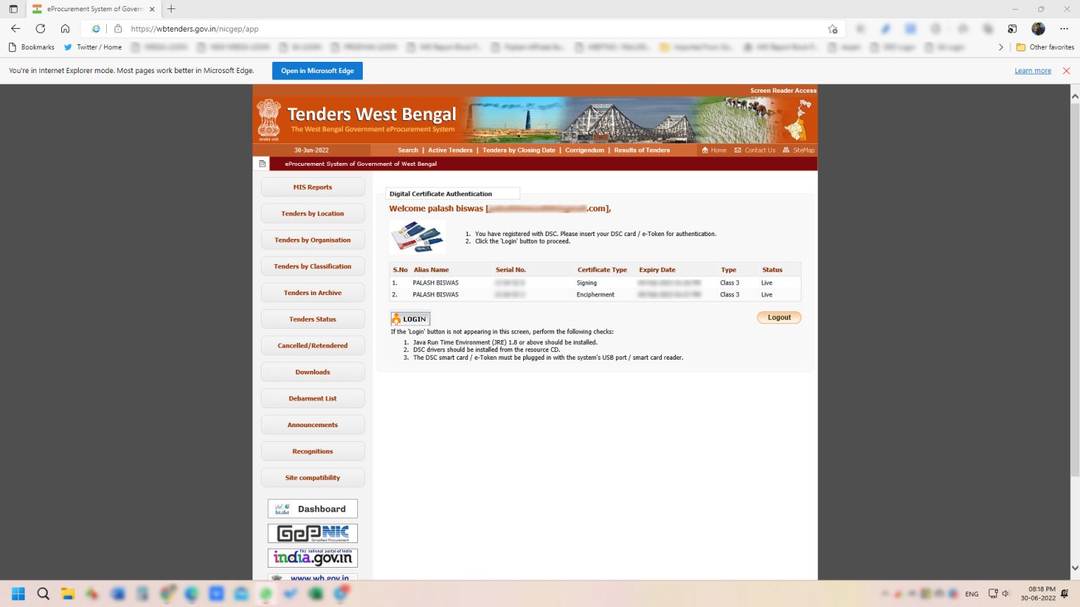 Run Java in Microsoft Edge on Windows 11 - Subhrapratim De